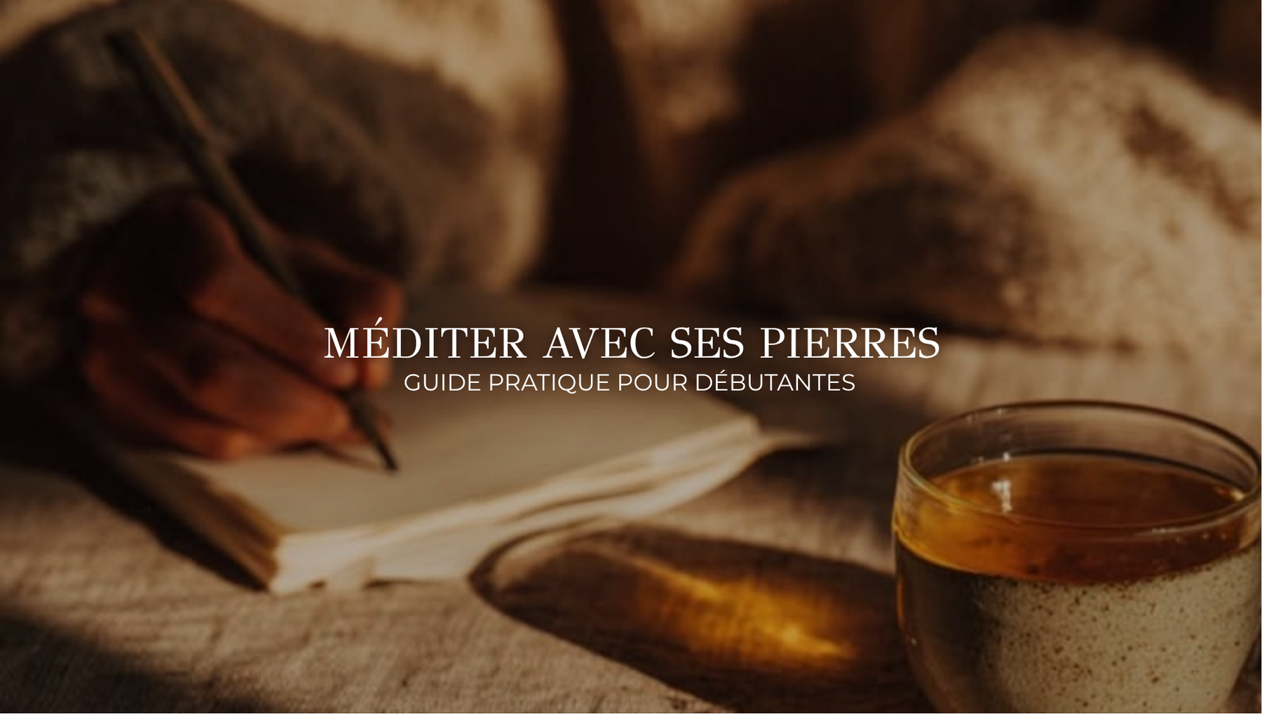 Méditer avec ses pierres : guide pratique pour débutantes | Sharing Bijoux