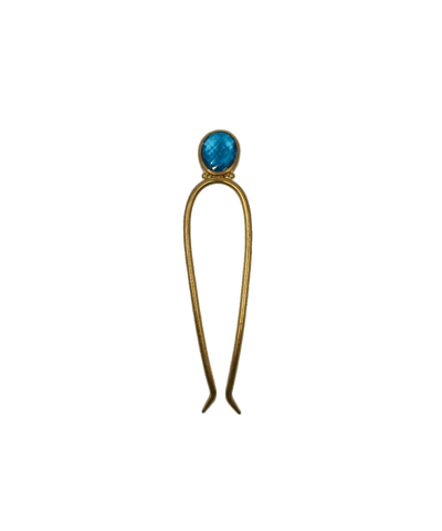 Épingle à cheveux Kali Dublet Paraiba