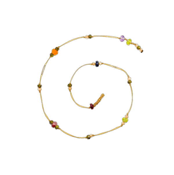 Bracelet de Cheville Anky Sparkly 3 - Fil Beige