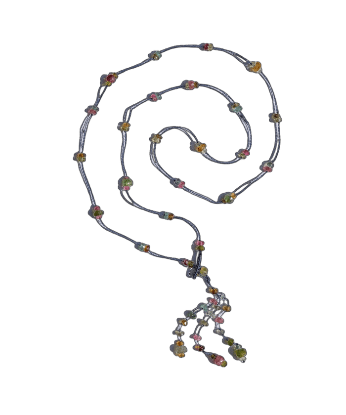 Sautoir Holy Tourmaline - Fil Bleu