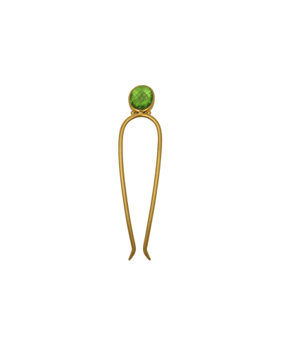 Kali Peridot Hairpin