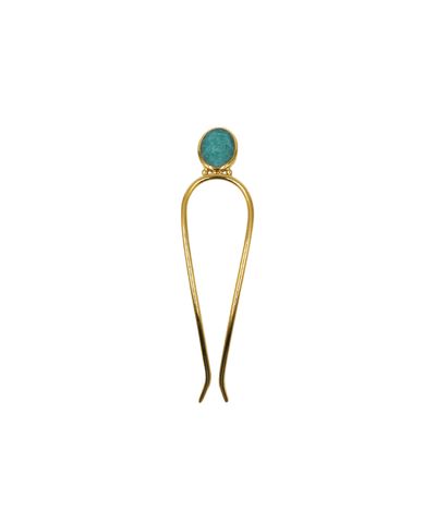 Kali Amazonite Hairpin
