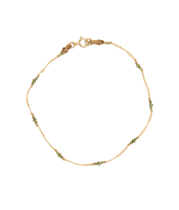 Bracelet Diamants Verts
