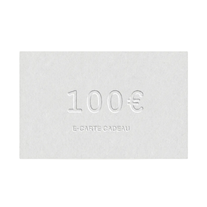 E-carte cadeau