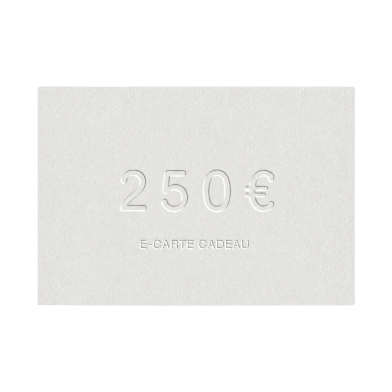 E-carte cadeau