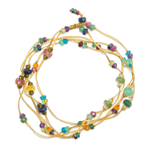 Collier & Bracelet Laly Fairy - Fil Beige