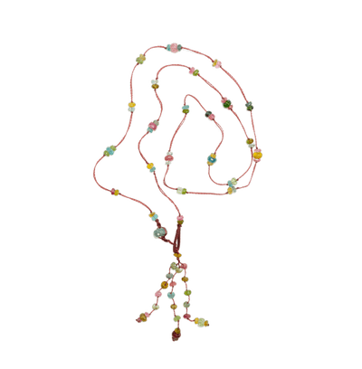Necklace Holy Tourmaline - Plum Thread