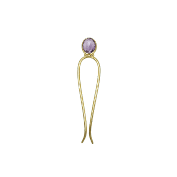 Haarnadel Kali Amethyst Violett