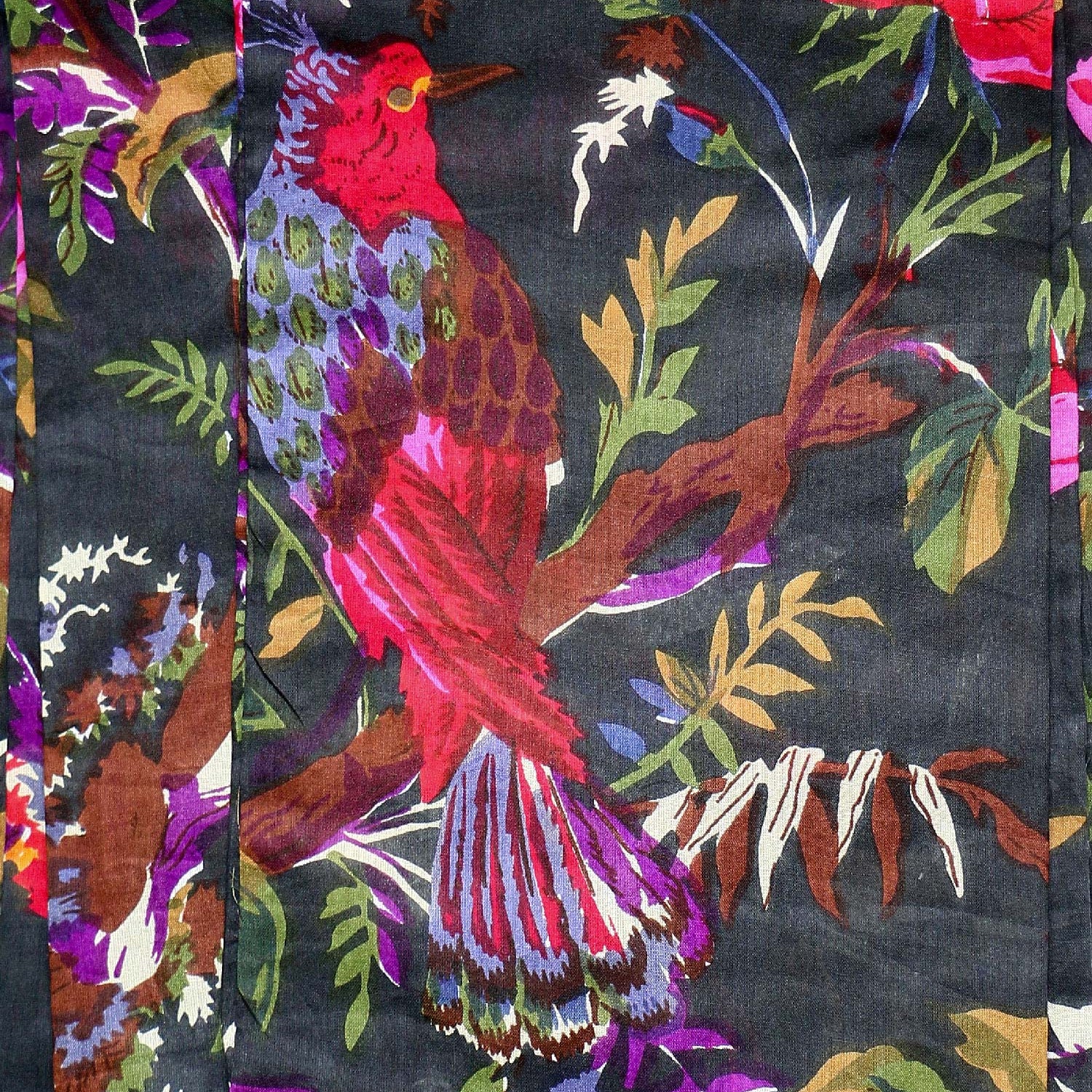 Kimono Grigio Antracite & Rosso