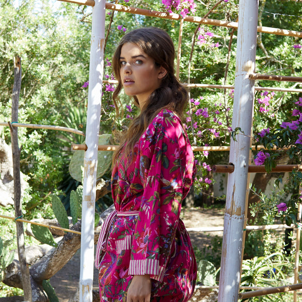 Kimono Fushia - Sharing