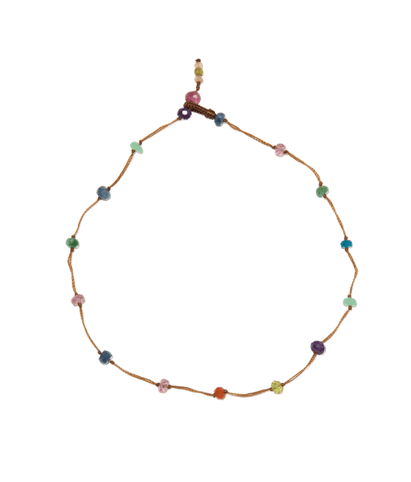 Bracelet de Cheville Anky Fairy Cornaline - Fil Tabac