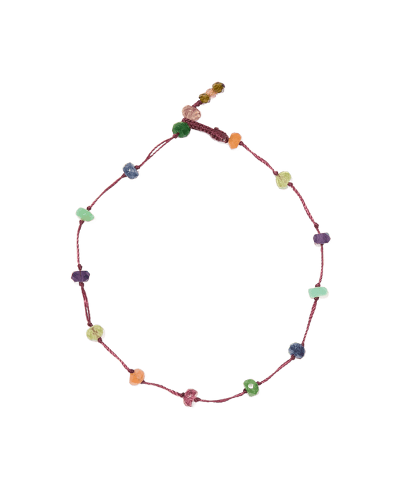 Bracelet T.Bee Fairy - Cornaline - Fil Prune