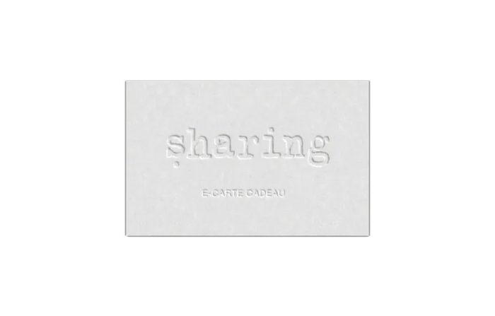 E-carte cadeau
