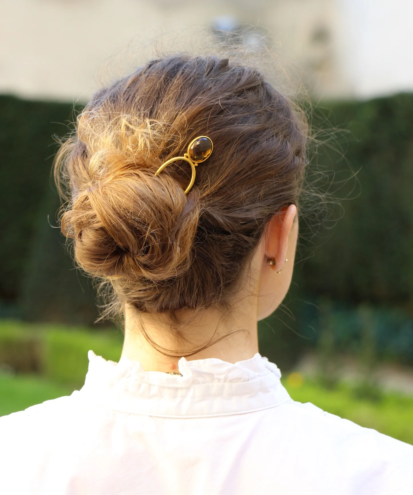 Épingle à cheveux Kali Quartz Miel