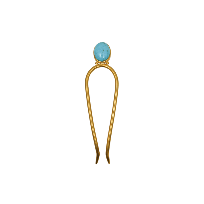 Épingle à cheveux Kali Turquoise