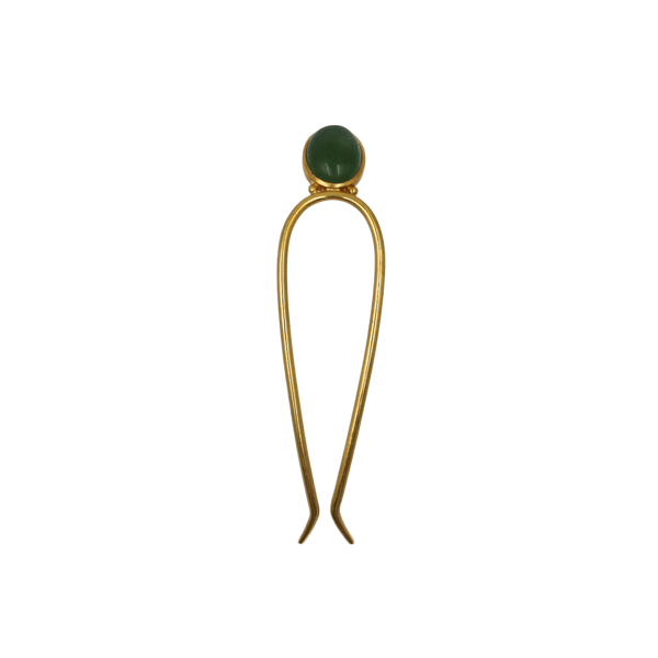 Épingle à cheveux Kali Vésuvianite