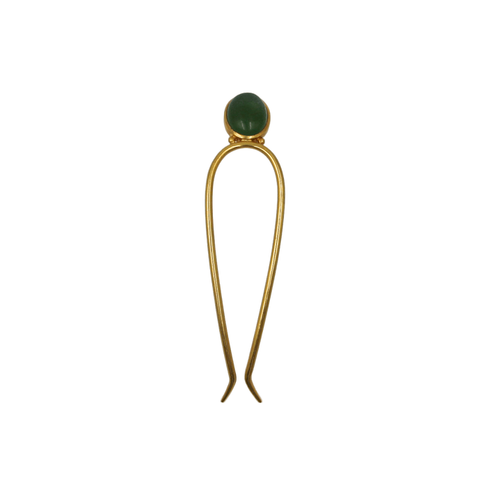 Épingle à cheveux Kali Vésuvianite